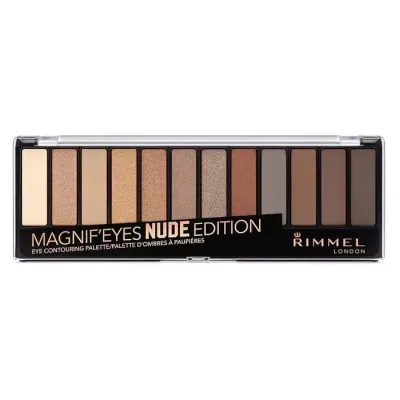 Rimmel MagnifEyes palette paleta cieni 001 Nude Edition 14,16g