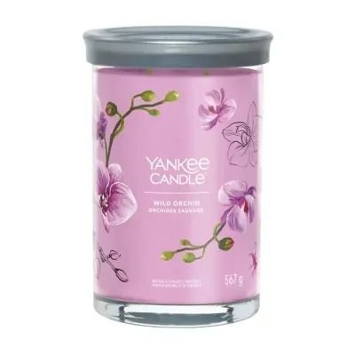 Yankee Candle Signature Tumbler duża świeca zapachowa Wild Orchid 567 g