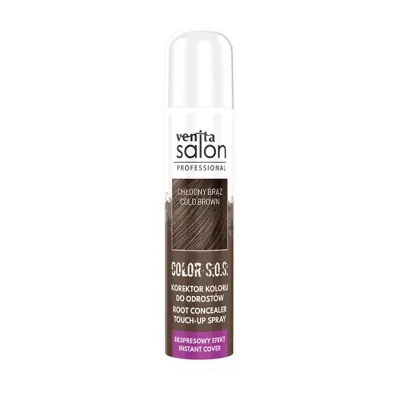 Venita Salon Professional korektor koloru do odrostów Chłodny Brąz 75ml