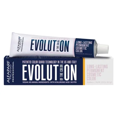 Alfaparf Milano Evolution Of The Color trwała farba do włosów 10.31 Lightest Blonde Golden Ash 60 ml