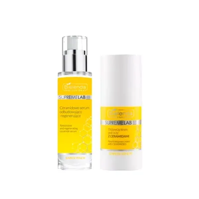 Bielenda Professional Supremelab Barrier Renew zestaw krem pod oczy 15 ml + serum 30 ml