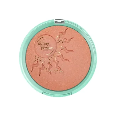 Lovely Sunny Powder prasowany puder brązujący z drobinkami 16 g