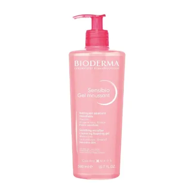 Bioderma Sensibio Gel łagodzący żel micelarny do oczyszczania twarzy 500 ml