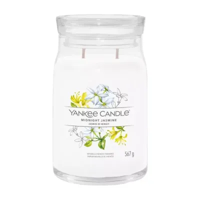 Yankee Candle Signature duża świeca zapachowa Midnight Jasmine 567 g