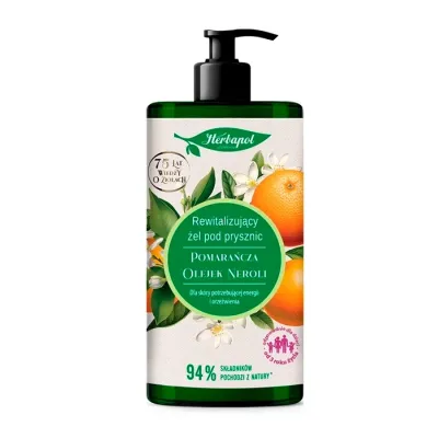 Herbapol kremowy żel pod prysznic Pomarańcza Olejek Neroli 740ml