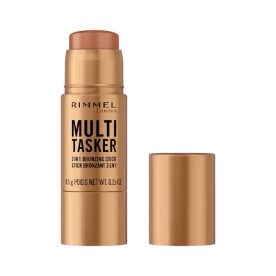Rimmel Multi Tasker rozświetlający bronzer w sztyfcie 002 Medium 4,5g