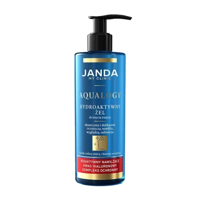 Janda Aqualogy hydroaktywny żel do mycia twarzy 400ml