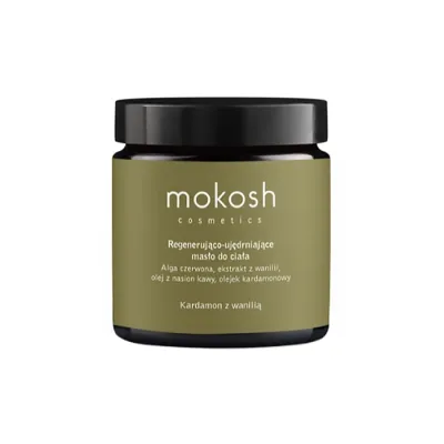 Mokosh regenerująco-ujędrniające masło do ciała Kardamon z Wanilią 120ml