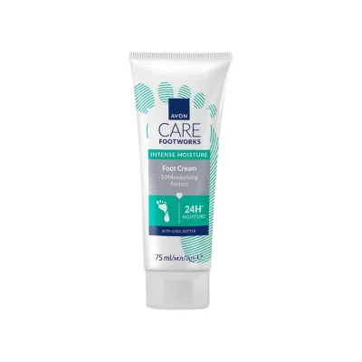 Avon Care Foot Works intensywnie nawilżający krem do stóp 75 ml