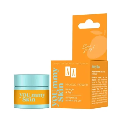 AA You.mmy Skin odżywcza maska do ust Mango Power 10 g