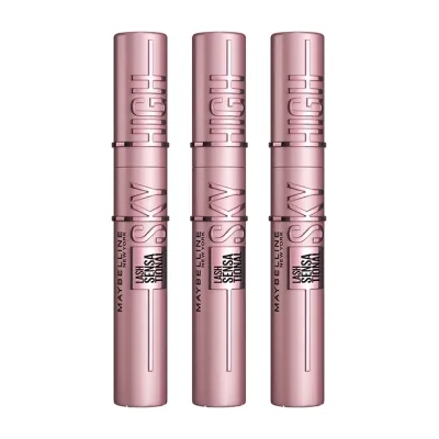 Maybelline Lash Sensational Sky High tusz do rzęs 01 Very Black 3 x 7,2 ml