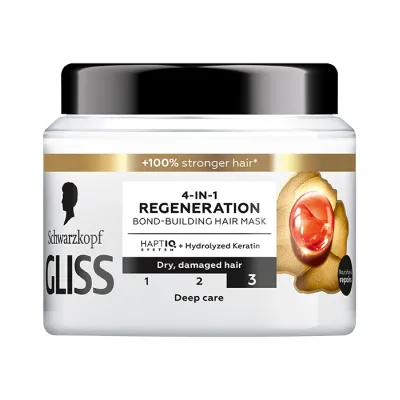 Gliss 4-in-1 Regeneration maska do włosów 400ml