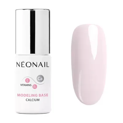 Neonail Modeling Base Calcium baza hybrydowa 8624-7 Basic Pink 7,2ml