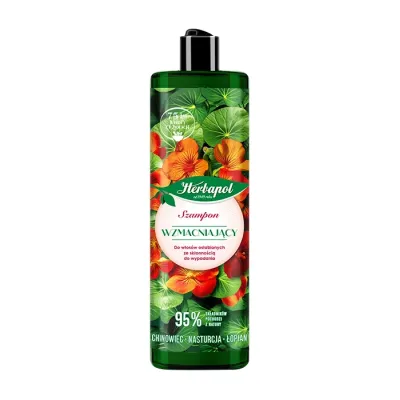 Herbapol wzmacniający szampon do włosów osłabionych ze skłonnością do wypadania 400ml