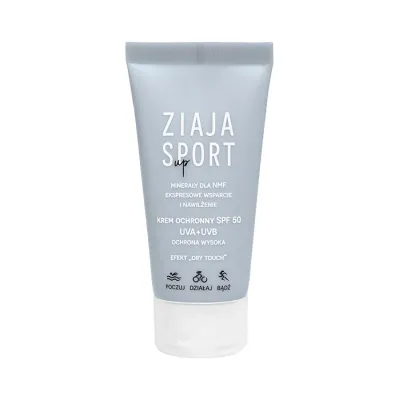 Ziaja Sport Up Minerały Dla NMF ochronny krem z filtrem SPF50 UVA/UVB 50 ml