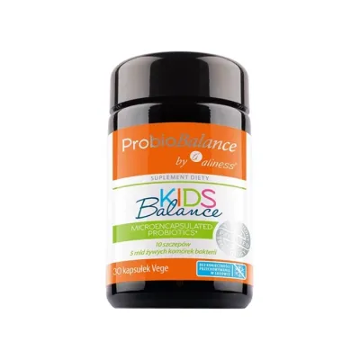 Aliness ProbioBalance Kids Balance suplement diety probiotyk dla dzieci 30 kapsułek