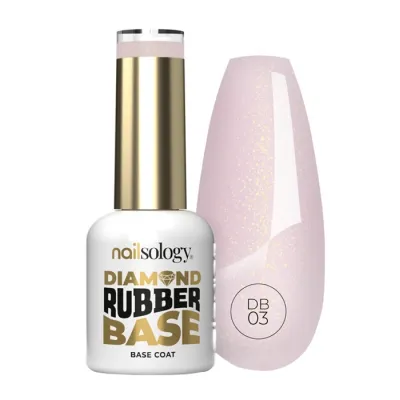 Clavier Nailsology Diamond Rubber Base baza do manicure hybrydowego DB03 Rosy Girl 8ml