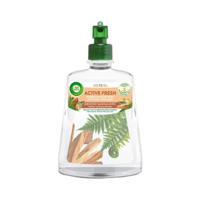 Air Wick Active Fresh automatyczny odświeżacz powietrza wkład Drzewo Sandałowe 228 ml