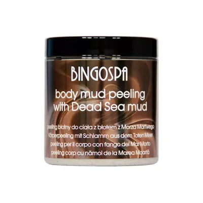 BingoSpa peeling błotny do ciała z błotem z Morza Martwego 250 g