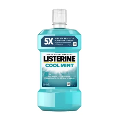 Listerine Cool Mint płyn do płukania jamy ustnej 500ml