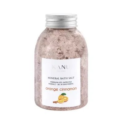 KANU NATURE MINERALNNA SÓL DO KĄPIELI POMARAŃCZA Z CYNAMONEM 350G