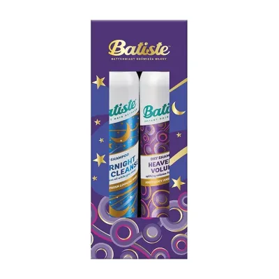 Batiste zestaw prezentowy suchych szamponów do włosów 2 x 200 ml