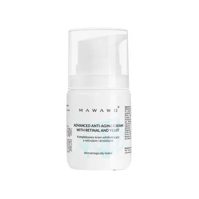 Mawawo kompleksowy krem odmładzający z retinalem i drożdżami 50ml