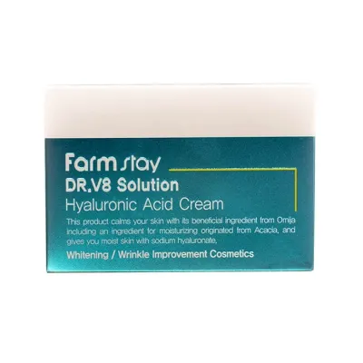 FarmStay DR.V8 Solution nawilżający krem z kwasem hialuronowym 50ml