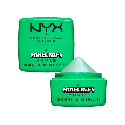 NYX Professional Makeup × A Minecraft Movie kremowy rozświetlacz do twarzy 01 Blow Your Mine 8 g