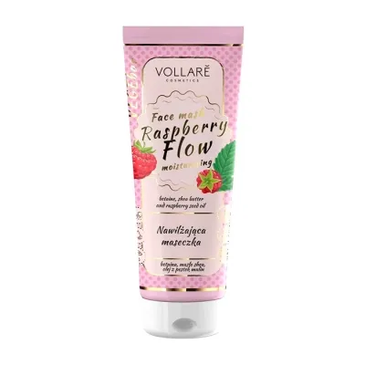 Vollaré VEGEbar Raspberry Flow nawilżająca maseczka do twarzy 100 ml
