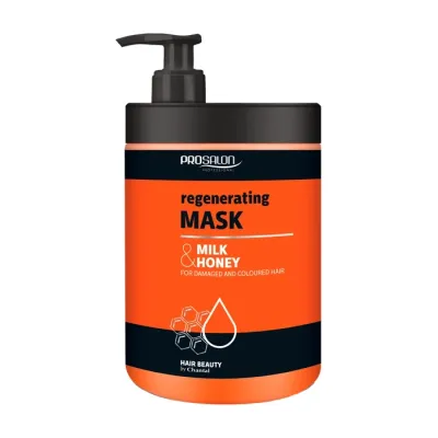 Prosalon Professional Milk & Honey regenerująca maska do włosów 1000g