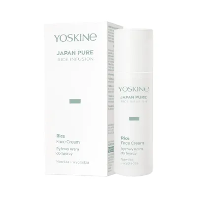 Yoskine Japan Pure Rice Infusion ryżowy krem do twarzy 50 ml