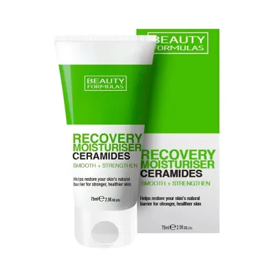 Beauty Formulas Recovery Moisturizer regenerujący krem nawilżający z ceramidami 75 ml