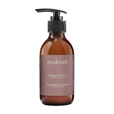 Mokosh Cosmetics nawilżający lotion do ciała drzewo sandałowe z bursztynem 200ml