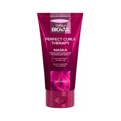 Biovax Glamour Perfect Curls Therapy maska do włosów falowanych i kręconych 150 ml