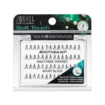 Ardell Soft Touch sztuczne rzęsy w kępkach bez węzełków Short 56 sztuk