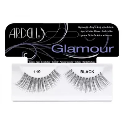 Ardell Glamour sztuczne rzęsy na pasku 119 Black
