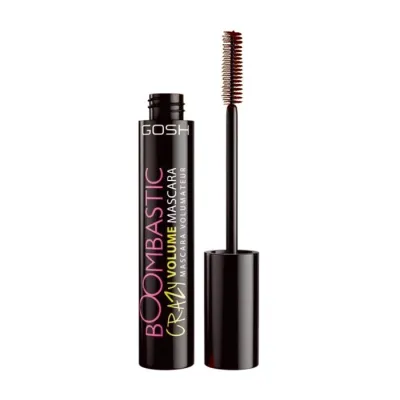 Gosh Boombastic Crazy Volume Mascara wydłużająco-pogrubiający tusz do rzęs 005 Chocolate Brown 13 ml