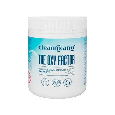 Cleangang The OXY-Factor odplamiacz w proszku do białych ubrań 500g