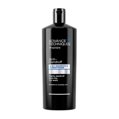 Avon Advance Techniques Anti-Dandruff szampon przeciwłupieżowy z odżywką 2w1 700 ml