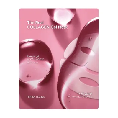 Holika Holika The Real Gel Mask Collagen hydrożelowa maska do twarzy 35g