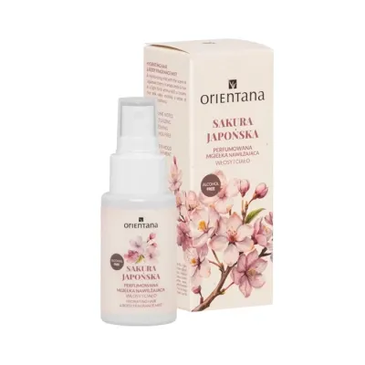 Orientana perfumowana mgiełka do ciała i włosów Sakura Japońska 50 ml