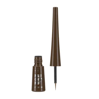 Wibo Naughty Nut eyeliner w płynie do powiek Brown