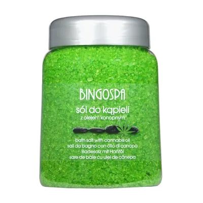 BingoSpa sól do kąpieli Olejek Konopny 850 g