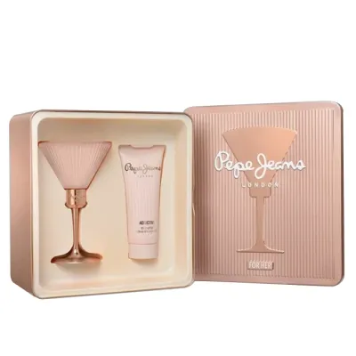 Pepe Jeans Addictive For Her woda perfumowana spray 80ml + balsam 100ml