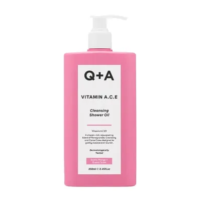 Q+A Vitamin A.C.E oczyszczający olejek pod prysznic 250ml