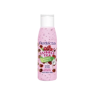 Perfecta Bubble Tea balsam do ciała Wild Cherry herbata Matcha 100ml