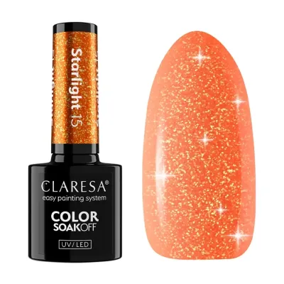 Claresa Soak Off lakier hybrydowy Starlight 15 5 g