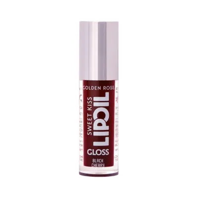 Golden Rose Sweet Kiss Lip Oil Gloss olejek do ust z efektem błyszczyka 08 Black Cherry 4,7 ml
