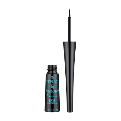 Essence Dip Eyeliner wodoodporny eyeliner w płynie Black 3ml